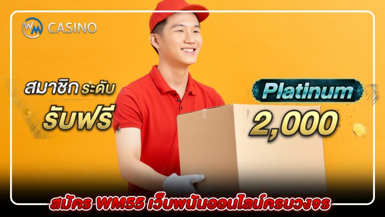 สมัคร wm55 เว็บพนันออนไลน์ครบวงจร